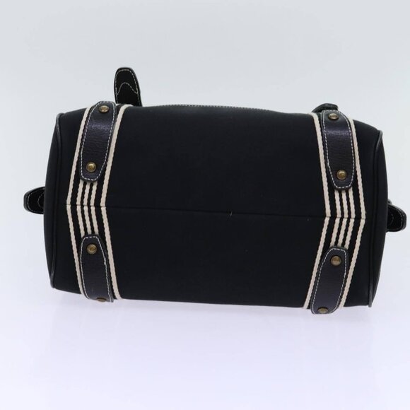 BURBERRY Hand Bag Canvas Black - Picture 6 of 16